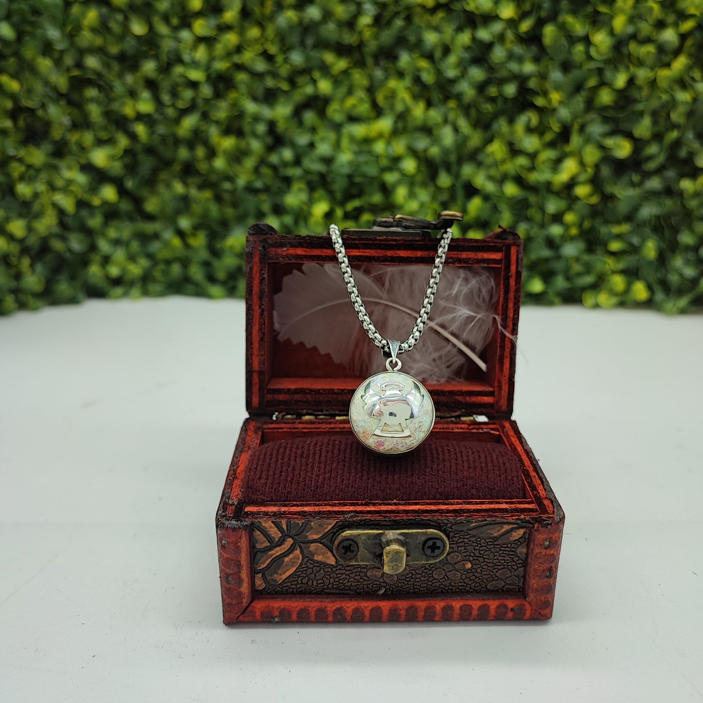 Luz Arcángel Gabriel plata .925