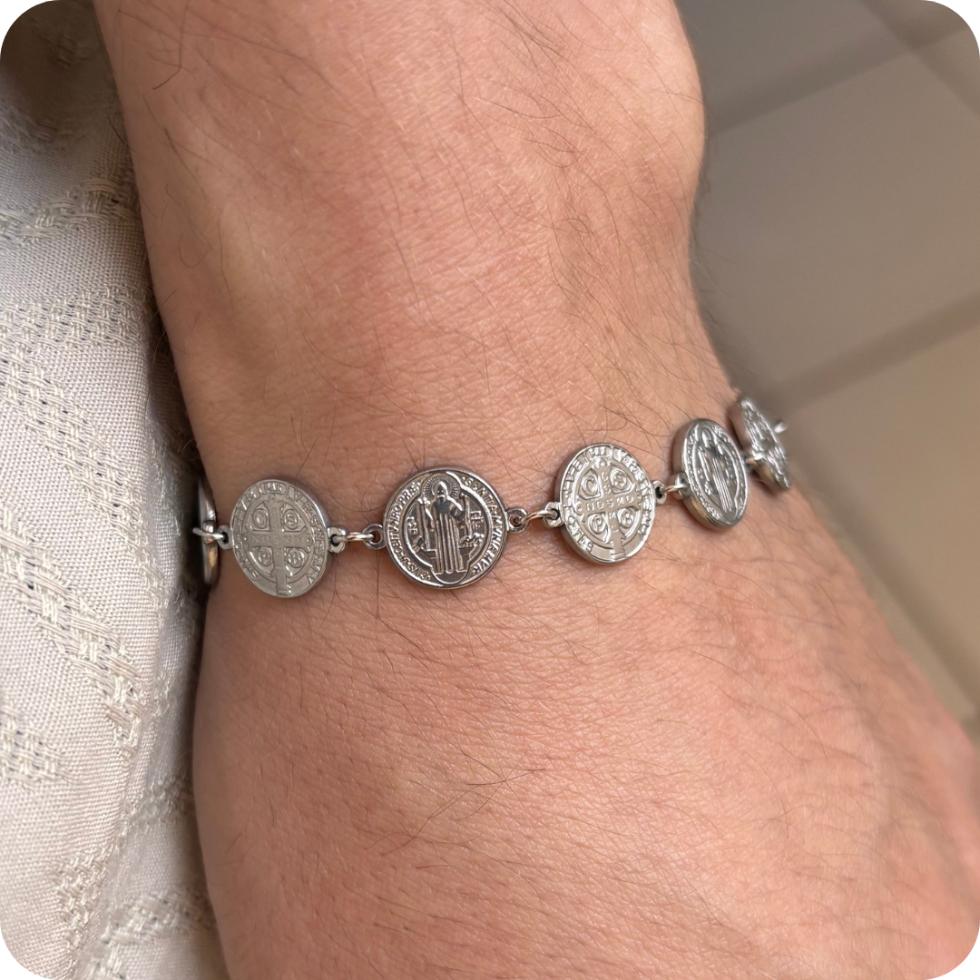Pulsera escudo San Benito