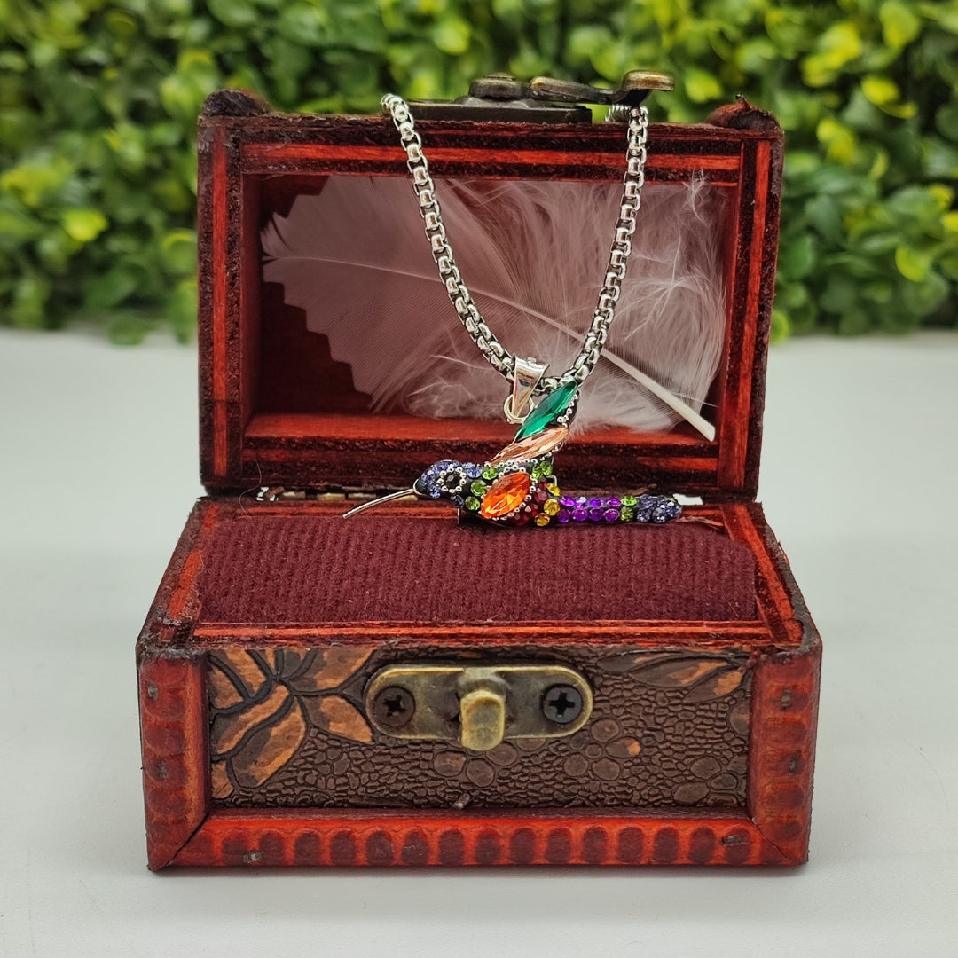Colibrí Armonía plata .925