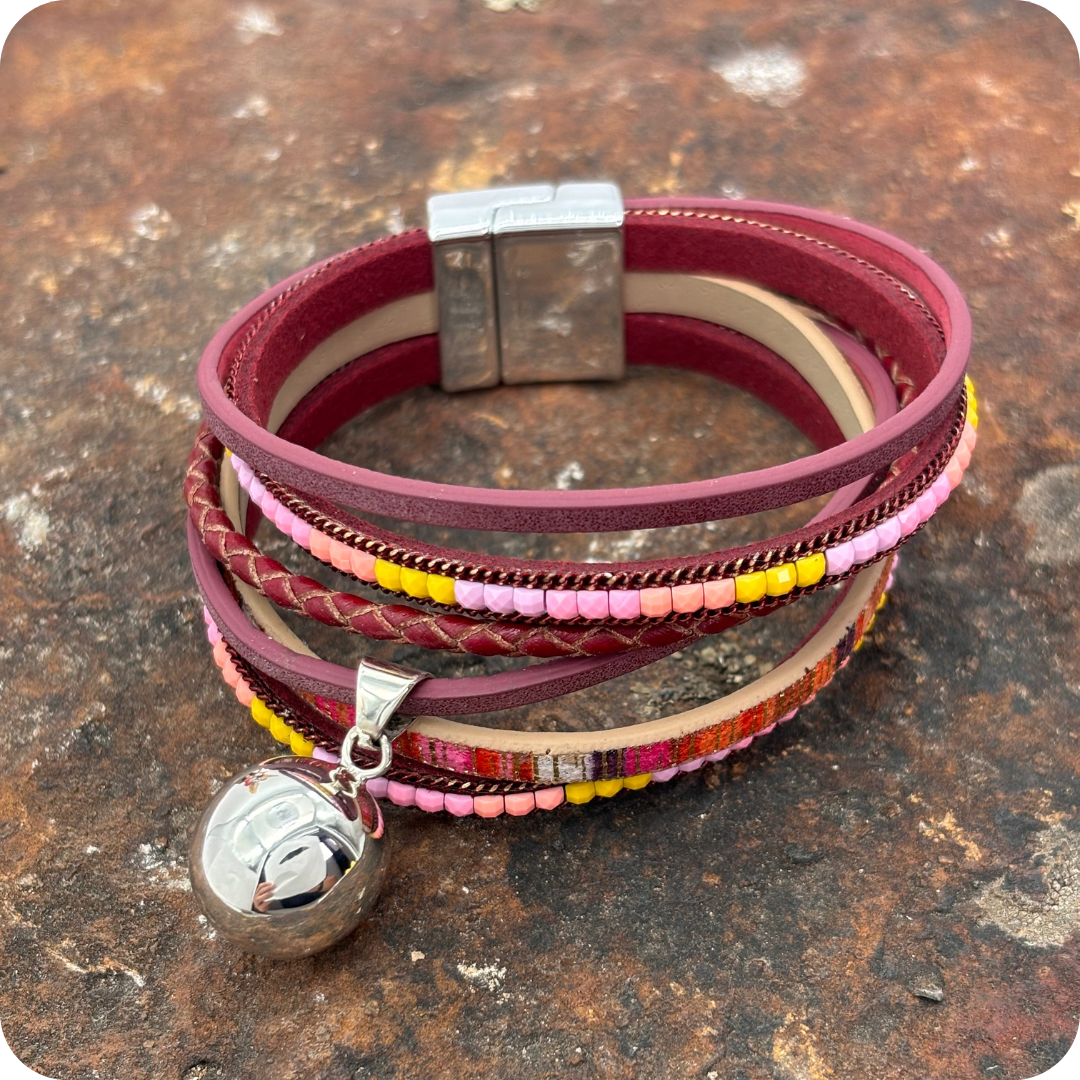 Pulsera Arcangel Chamuel plata .925