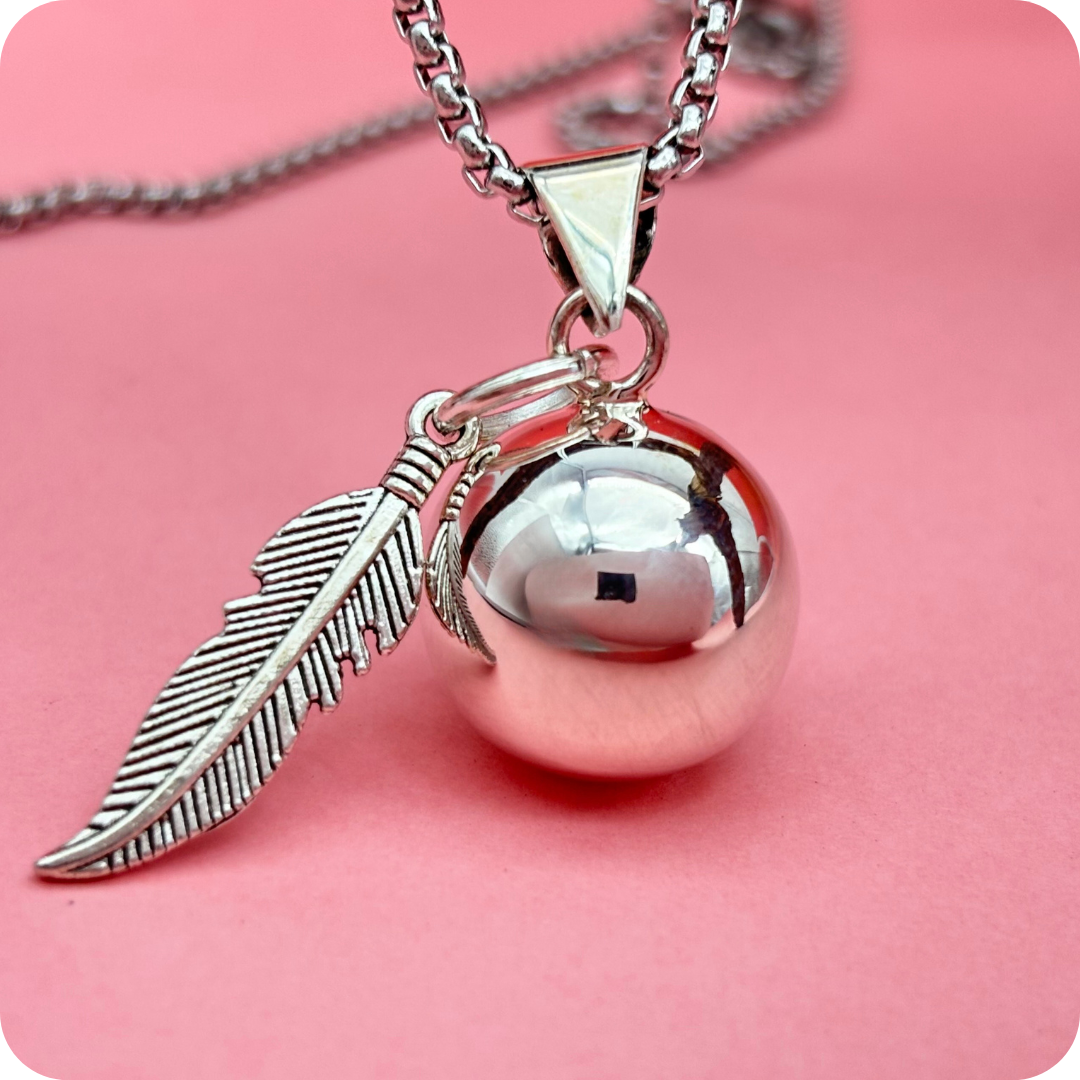 Pluma plata .925