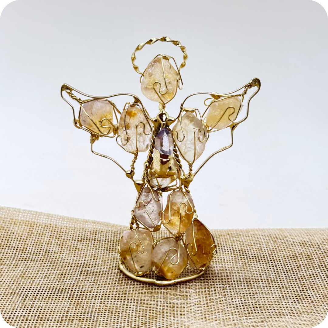 Angelito de citrino
