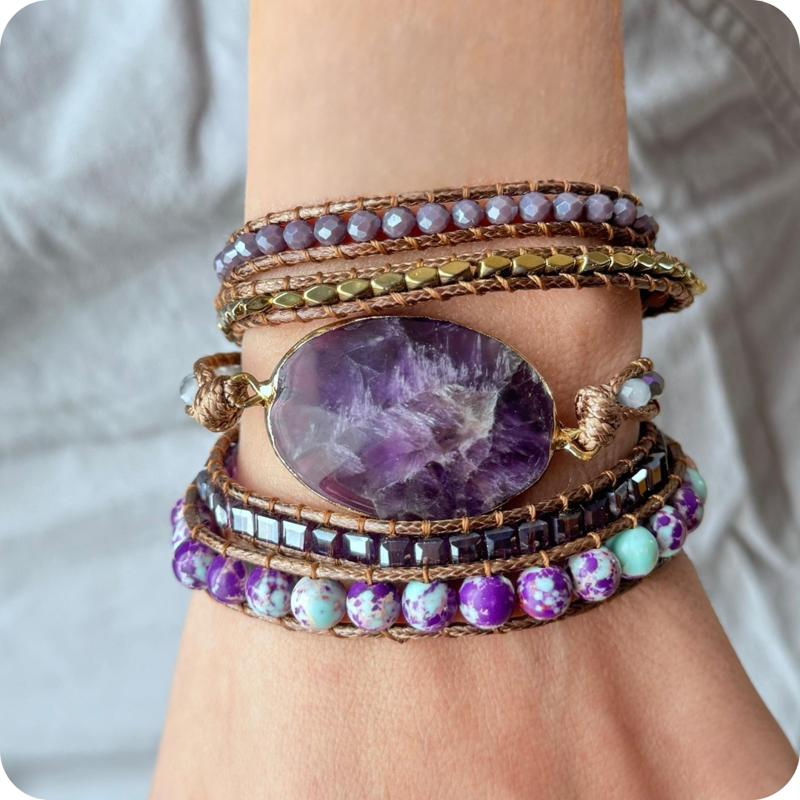 Pulsera intuición amatista