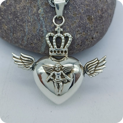 Ángel Celestial plata .925