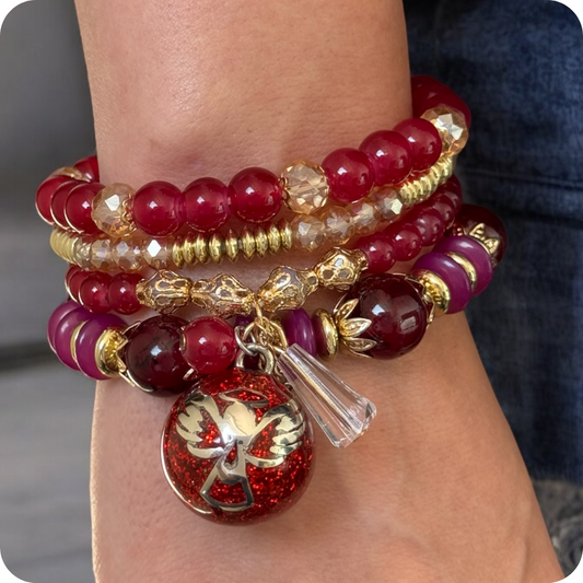Pulsera llama de abundancia