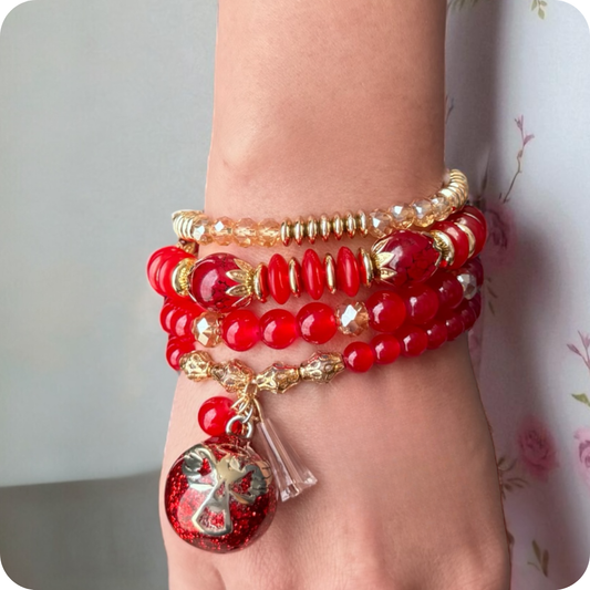 Pulsera llama de abundancia