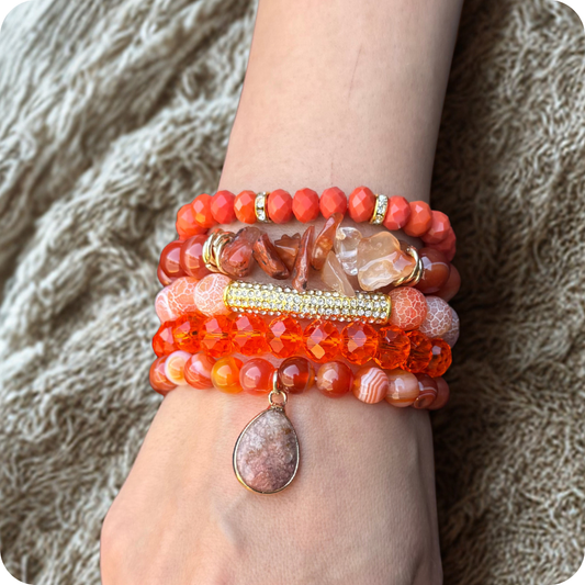 Pulsera fuego interior