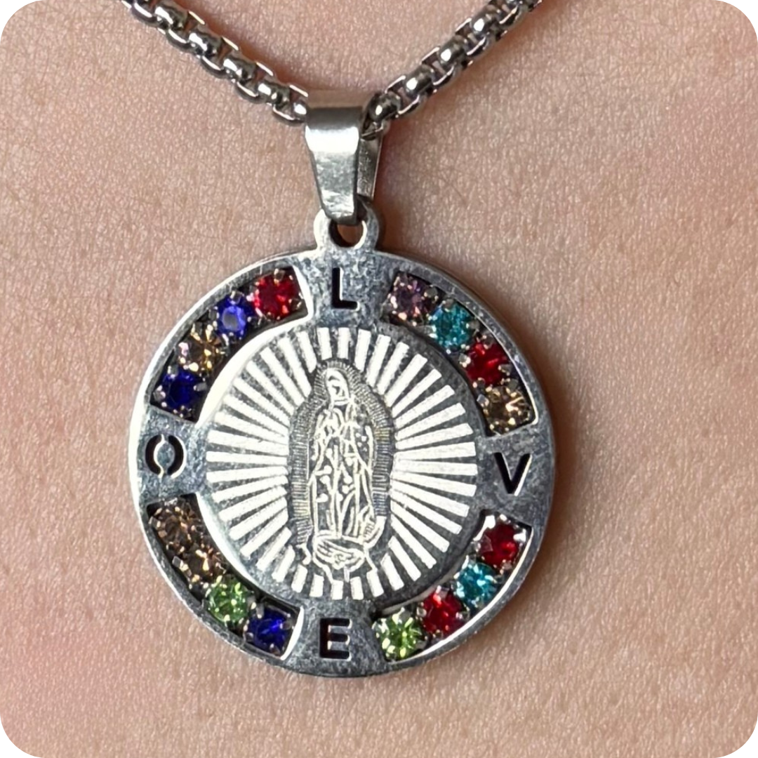 Medalla Virgen de Guadalupe