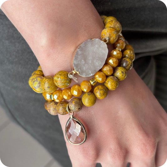 Pulsera Aura Dorada