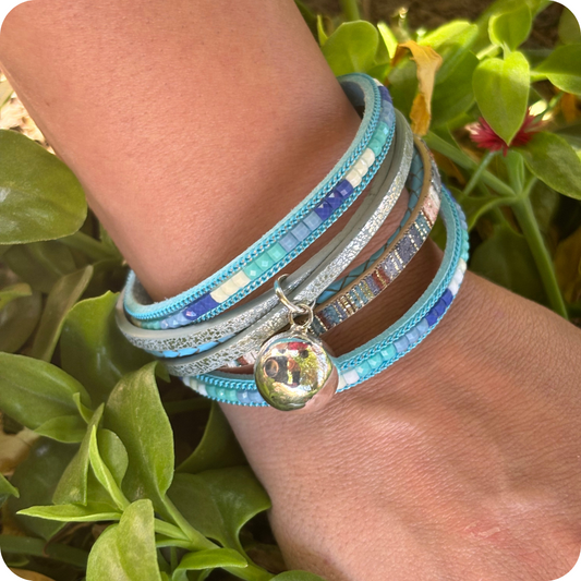 Pulsera Arcángel Miguel plata .925