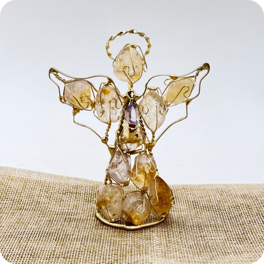 Angelito de citrino