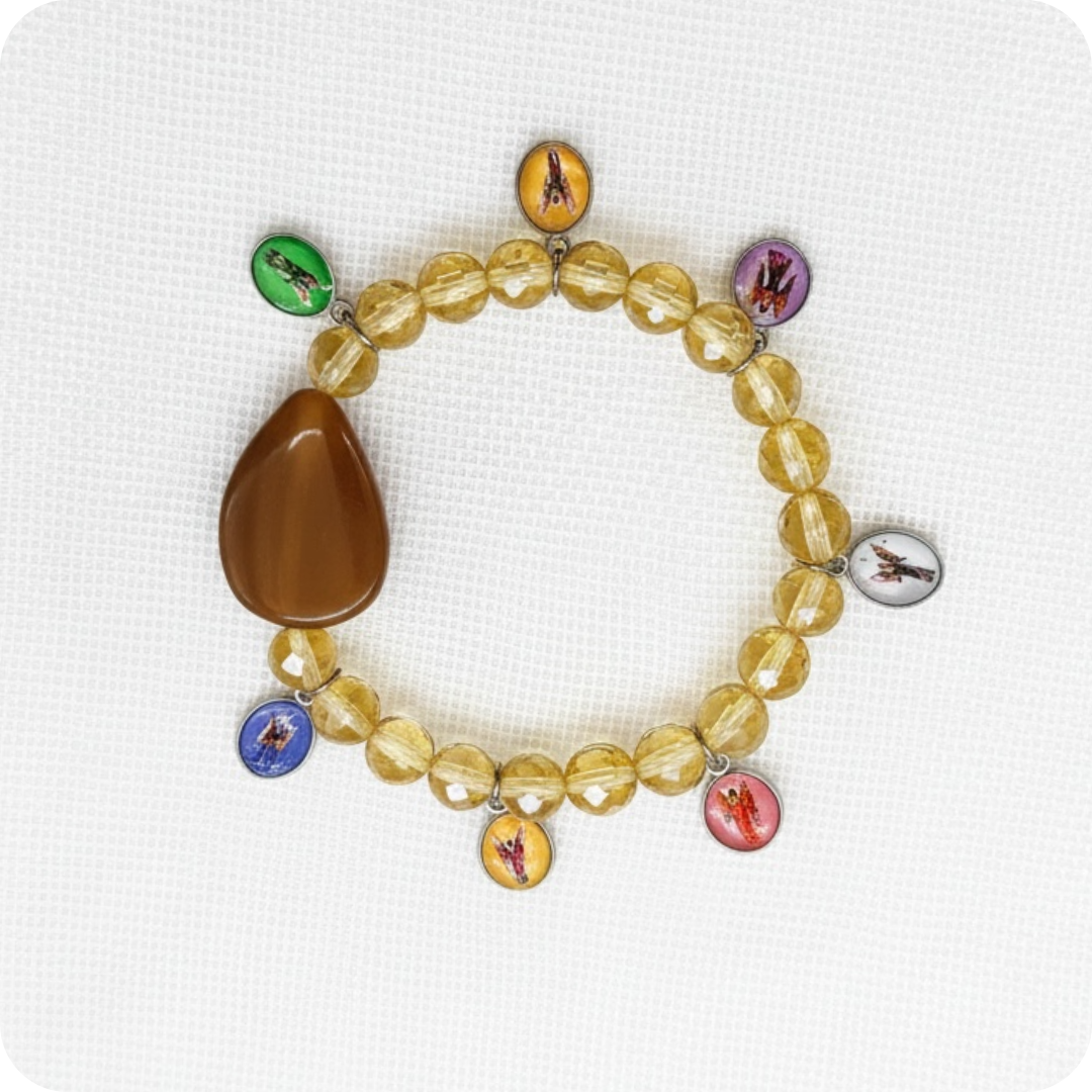 Pulsera gratitud 7 arcángeles