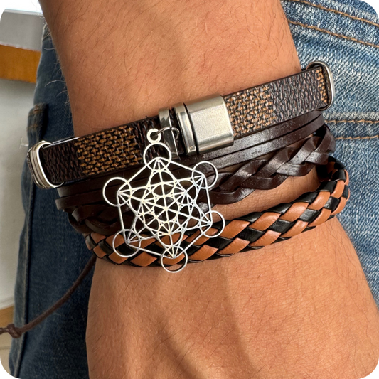 Pulsera geometría de metatrón