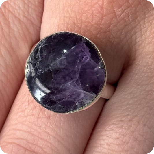 Anillo amatista anti estrés