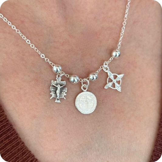 Triada poderosa plata.925